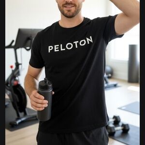 Peloton Classic Black Tee